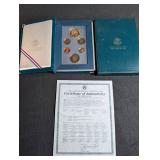 1990 United States Mint Prestige Set Eisenhower Centennial Coin With Coa