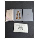 1991 United States Mint Prestige Set Mount Rushmore Anniversary Coins