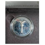 1989-s United States Congressional Coins Proof Silver Dollar & Half Dollar Set