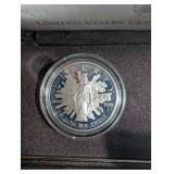 1989-s United States Congressional Coins Proof Silver Dollar & Half Dollar Set