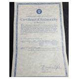 1987 United States Constitution Silver Dollar Proof With Box & Coa
