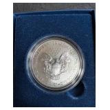 2012 American Eagle One Ounce Silver Uncirculated Coin - West Point W
