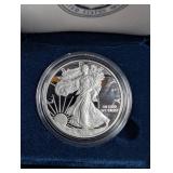 2011 American Eagle One Ounce Silver Proof Coin With Box & Certificate