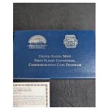 2003 First Flight Centennial Proof Silver Dollar Coin With Box & Coa