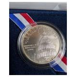 1994 U.s. Capitol Bicentennial Silver Dollar Uncirculated With Coa