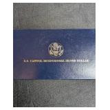 1994 U.s. Capitol Bicentennial Silver Dollar Uncirculated With Coa