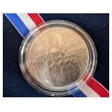 2002 U.s. Military Academy Bicentennial Silver Dollar - West Point Mint