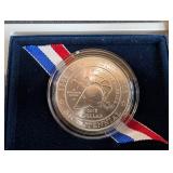 2002 U.s. Military Academy Bicentennial Silver Dollar - West Point Mint