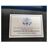 2002 U.s. Military Academy Bicentennial Silver Dollar - West Point Mint