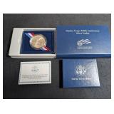 2005 Marine Corps 230th Anniversary Silver Dollar Us Mint Box & Coa