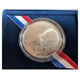 2005 Marine Corps 230th Anniversary Silver Dollar Us Mint Box & Coa