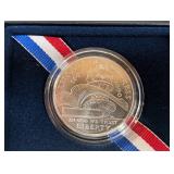 2000 Library of Congress Silver Dollar Coin Set With Coa