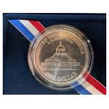 2000 Library of Congress Silver Dollar Coin Set With Coa