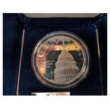 1994-s U.s. Capitol Bicentennial Proof Silver Dollar With Box & Coa