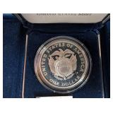 1994-s U.s. Capitol Bicentennial Proof Silver Dollar With Box & Coa