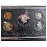 1997 U.s. Mint Premier Silver Proof Set