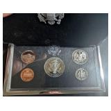1998 United States Mint Premier Silver Proof Set With Box & Card