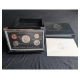 1998 United States Mint Premier Silver Proof Set With Box & Card