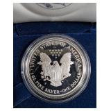 1994 Silver American Eagle Proof Dollar Coin With Box & Certificate