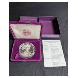 1993 American Silver Eagle One Dollar Proof Coin in Case