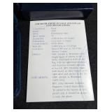 1998 Silver American Eagle Proof Coin With Box & Coa