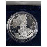 1996 American Eagle Proof Silver Dollar in Box