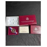 1995 Atlanta Centennial Olympic Games Clad Half Dollar Proof With Box & Coa