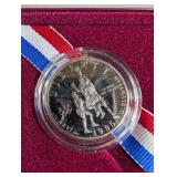 1995 Atlanta Centennial Olympic Games Clad Half Dollar Proof With Box & Coa