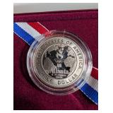 1995 Atlanta Centennial Olympic Games Clad Half Dollar Proof With Box & Coa