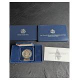 2000 Leif Ericson Millennium Commemorative Proof Silver Dollar With Box & Coa