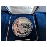 1995 Special Olympics World Games Silver Dollar Proof With Box & Coa