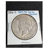1926-s Peace Dollar Vam-4a Variety