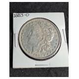 1883-o Morgan Silver Dollar
