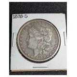 1878-s Morgan Silver Dollar