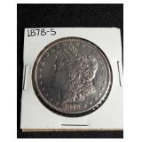 1878-s Morgan Silver Dollar
