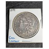 1879 Morgan Silver Dollar