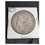 1879-s Morgan Silver Dollar Rev. 79