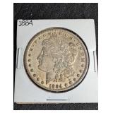 1884 Morgan Silver Dollar