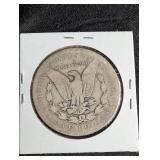 1888-o Morgan Silver Dollar Vam-4 Hot Lips Variety