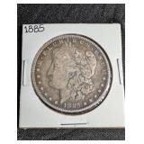 1885 Morgan Silver Dollar