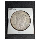 1926-s Peace Silver Dollar