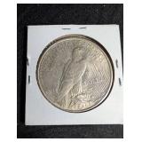 1926-d Peace Silver Dollar Au/ms Detail