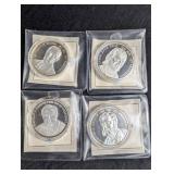 Presidential Coin Set (Lot of 4)