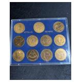 Apollo Series Commemorative Coin Set (Lot of 12)