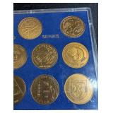 Apollo Series Commemorative Coin Set (Lot of 12)