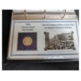 Pcs Stamps & Coins Complete Collection of 19th-Century Barber Half-Dollars