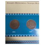 Indian Head Penny Collector Panels Postal Commemorative Society Binder