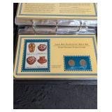Indian Head Penny Collector Panels Postal Commemorative Society Binder
