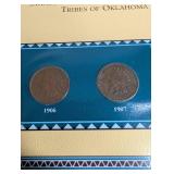 Indian Head Penny Collector Panels Postal Commemorative Society Binder