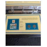 Indian Head Penny Collector Panels Postal Commemorative Society Binder